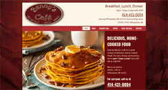 Desktop Screenshot of bennyscafemilwaukee.com